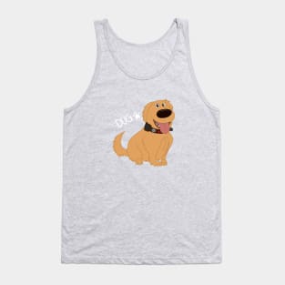 Dug the Dog WITH TEXT Tank Top